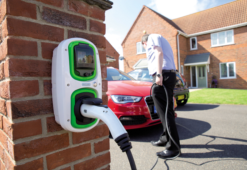 EV charging electric car